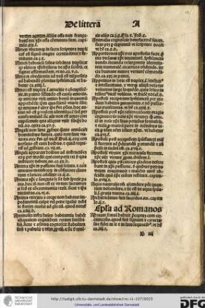 Epistola ad Romanos