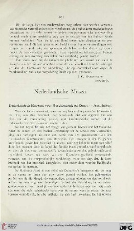 Nederlandsche Musea