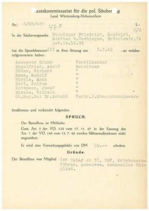 Bausinger, Friedrich