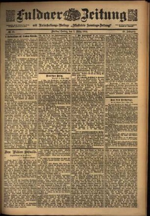 Ausgabe vom Freitag, den 07. März 1902.