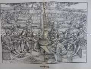 Kriegerdarstellung, Kriegsrat, 1546/1559.