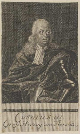 Bildnis von Cosmus III., Großherzog von Florenz