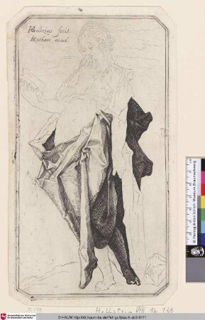 [Maria Magdalena(?); Standing Female Personification of Sight (Visus)]