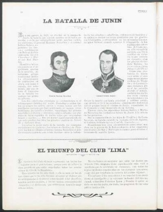 La batalla de Junin