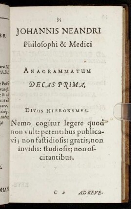 Decas Prima