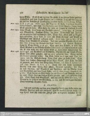 [Halberstädt. Dom-Herren. Sec. XVI.]