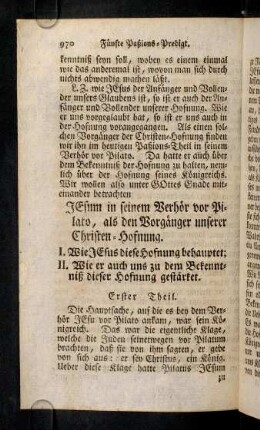 970-975, Erster Theil