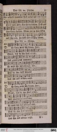 (Der XXI. 21. Psalm - Der XXX. 30. Psalm)
