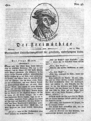 Nro. 95, Montag, den 13. May 1811