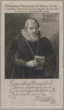 Bildnis des Iohannes Salmuth