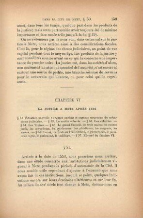 Chapitre VI. La justice a Metz après 1552