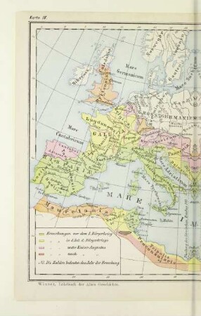 Das Römische Reich in seiner grössten Ausdehnung