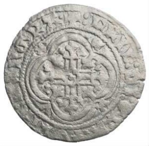 Fundmünze, Breiter Groschen, um 1364 - 1370