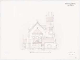 Immanuelkirche, Berlin: Ansicht 1:100