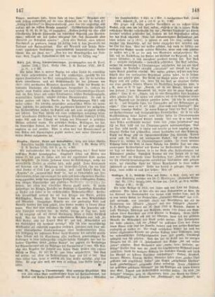 147 [Rezension] Kingsley, Charles, Briefe und Gedenkblätter; 2. Bd.