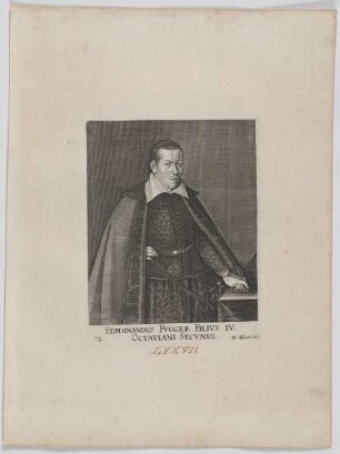 Bildnis des Ferdinandvs Fvgger