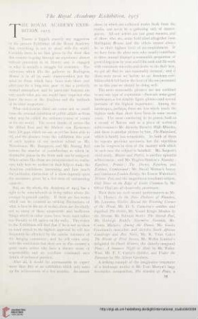 The Royal Academy exhibition, 1915