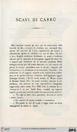2: Scavi di Carrù