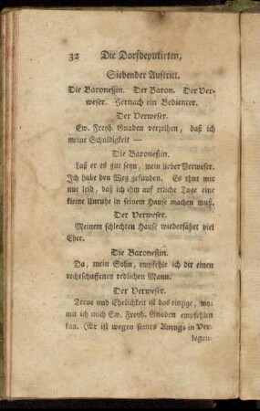 Siebender Auftritt. - Vierzehnter Auftritt.