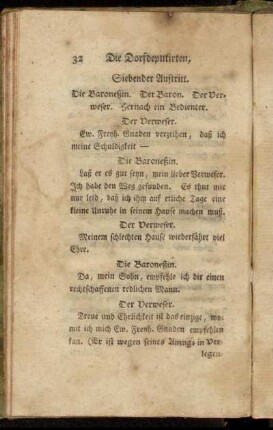 Siebender Auftritt. - Vierzehnter Auftritt.