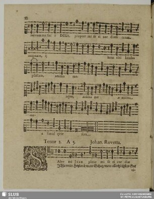 Rovetta, Giovanni: Salve mi Jesu