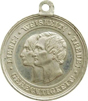 König Johann und Amalie Auguste - Goldene Hochzeit