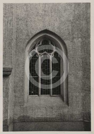 Maßwerkfenster der evangelischen Kirche Parchwitz