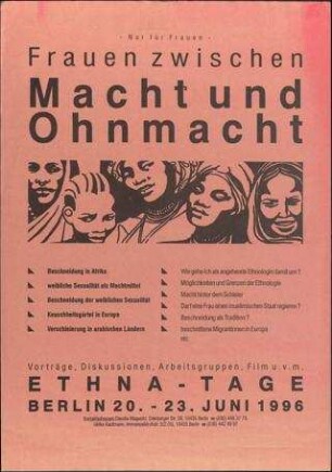 Frauen zwischen Macht und Ohnmacht