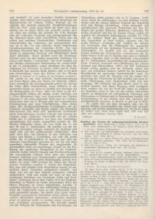 536-542 [Rezension] Schriften des Vereins für schleswig-holsteinische Kirchengeschichte. 1. Reihe: 14. - 16. Heft; 2. Reihe: VII. u. VIII. Band
