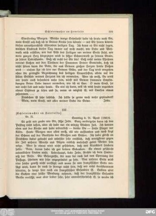 157. [Schleiermacher an Henriette.]