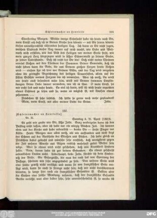 157. [Schleiermacher an Henriette.]