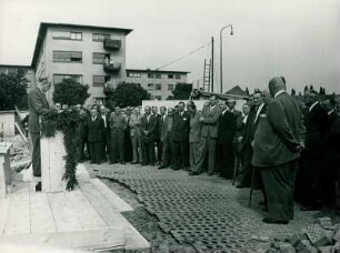 Postsiedlung Platenstraße (Hellerhof), Frankfurt am Main, 1949