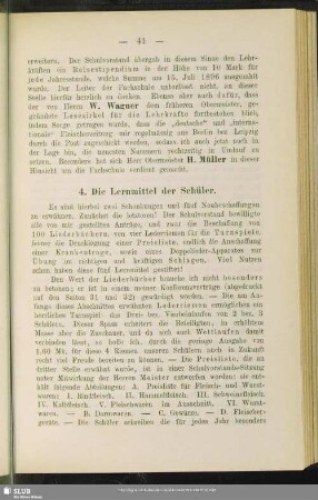 4. Die Lernmittel der Schüler