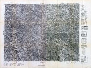 Reichskarte: Großblatt 134 Sulzbach-Weiden-Neumarkt-Amberg