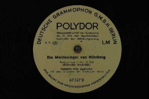 Die Meistersinger von Nürnberg : Vorspiel zum 3. Akt; II. Teil / (Richard Wagner)