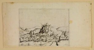 Eine Stadt am Flusse mit drei Brücken