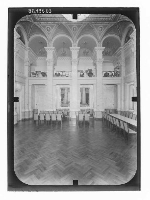 Berlin-Mitte, Am Festungsgraben 1. Zentralhaus der DSF (Palais am Festungsgraben, Umbau 1861/1863; H. Bürde). Festsaal