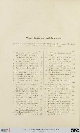 Verzeichniss der Abbildungen
