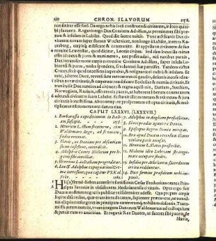 Caput LXXXVI. (LXXXVII.)