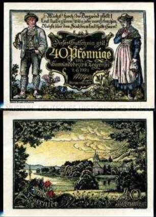 Tegernsee 40 Pfennig
