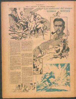 Las andanzas del mayor George Witten : Vida y milagros de grandes aventureros