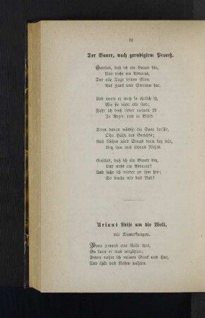 Urians Reise um die Welt.