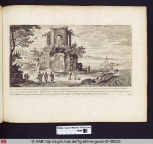 Occidua facciata d'un Tempio anticho