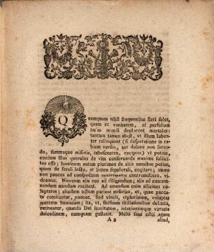 Ad Avdiendam Orationem Qva Memoria Viri Dvm Viveret Perillvstris Atqve Experientissimi D. Christophori Iacobi Trew ... Consecrabitvr Prorector Ioachim Ehrenfried Pfeiffer ... : [Progr. de vanitate mundi]