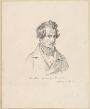 Bildnis Blanc, Louis (1810-1885), Maler