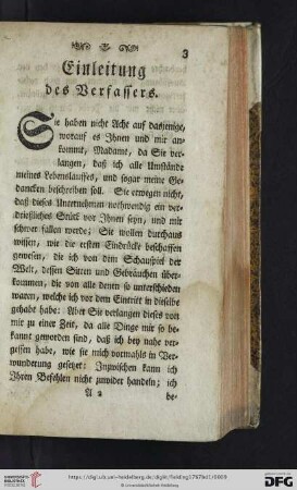 Einleitung des Verfassers