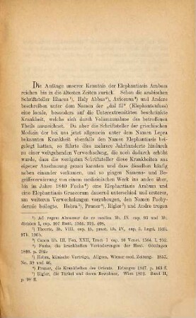 Zwei Fälle von Elephantiasis Arabum