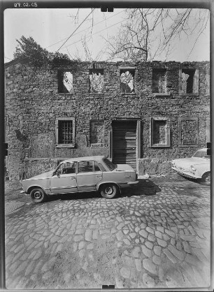 Bautzen. Ruine der Mönchskirche
