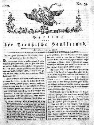 No. 55., 11. Juli 1809
