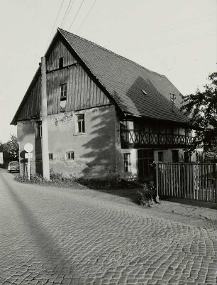 Glauchau-Jerisau, Wohnstallhaus, Straßenansicht